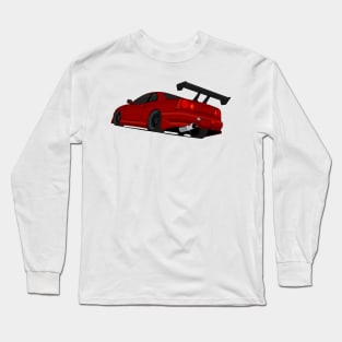 SKYLINE GTR R34 DARK-RED Long Sleeve T-Shirt